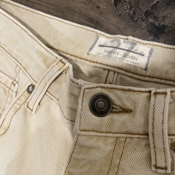 NWOT FP We The Free High Waist Nonstretch Jeans 27 - Picture 7 of 15